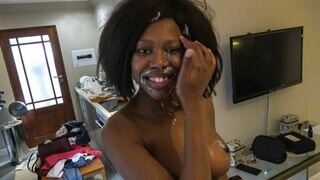 Ebony csillag sminkjét kamu casting forgatás ügynök készítette el